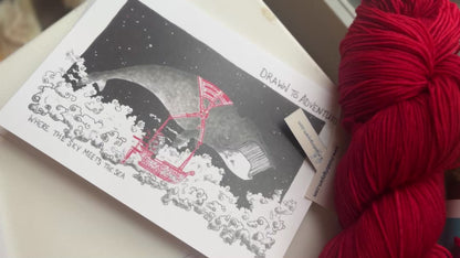 Drawn to Adventure | Local Art Cards | Blank