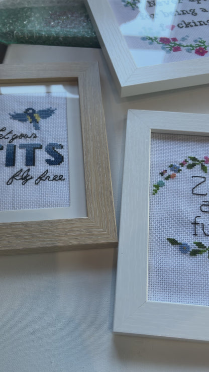 Cross Stitch Art | Framed