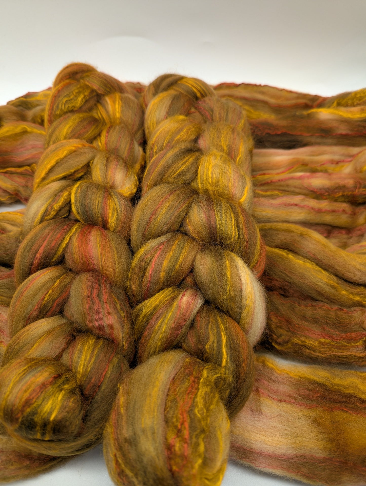 80/20 Hand Dyed Polwarth/Bamboo 100g