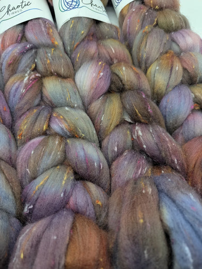 Polwarth, South American Wool, Tweed |  Braid | 100g