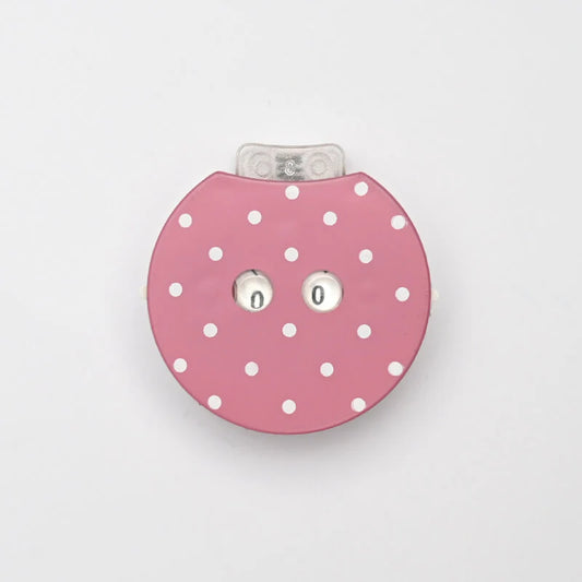 Row Counter | Clicky | Pink Polka Dot
