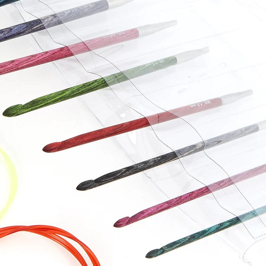 Knitter's Pride Dreamz Tunisian Crochet Hooks with Interchangeable Head