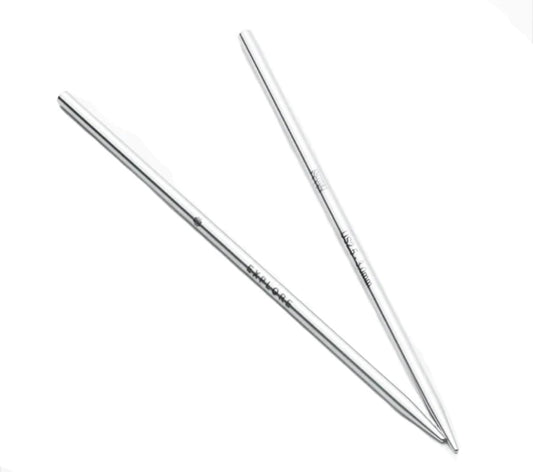 [variant.metafields.custom._variant_title_] "The Mindful Collection" Lace Interchangeable Circular Needle Tips | 5" / 12.7cm